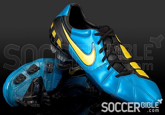 Nike T90 Laser III Football Boots - Neptune Blue/Vibrant Yellow/Black - featured image
