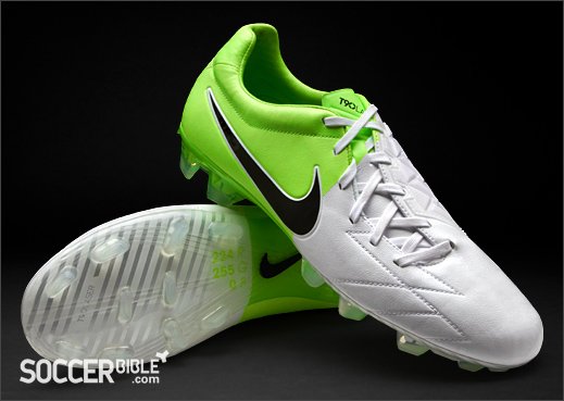 Nike T90 Laser IV KL Football Boots - White/Green - featured image