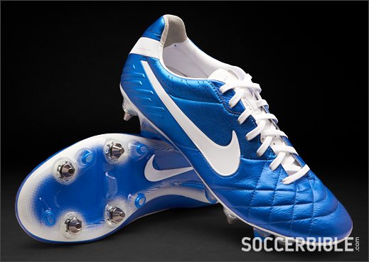 Nike Tiempo Legend IV ACC Football Boots - Blue/White - featured image