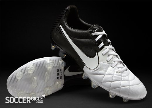 Nike Tiempo Legend IV Football Boots - White/Black - featured image