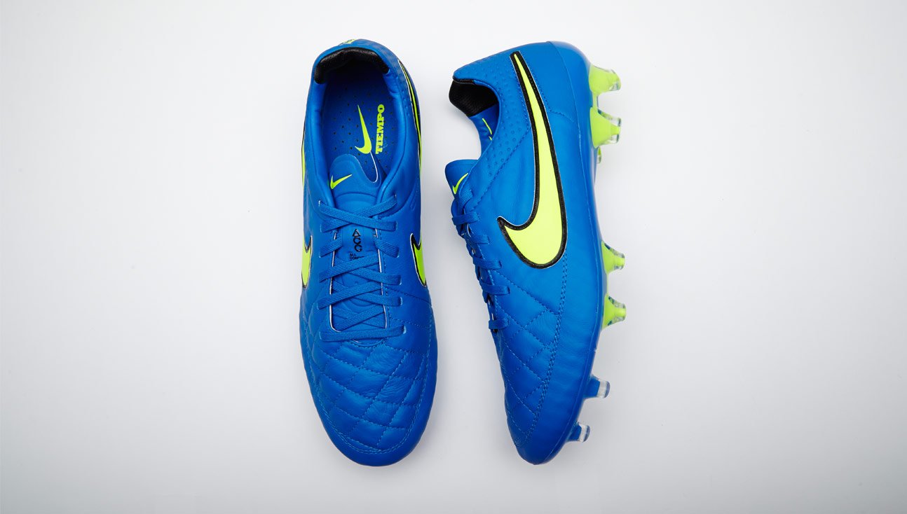 Nike Tiempo Legend V "Solar Blue/Volt" - featured image