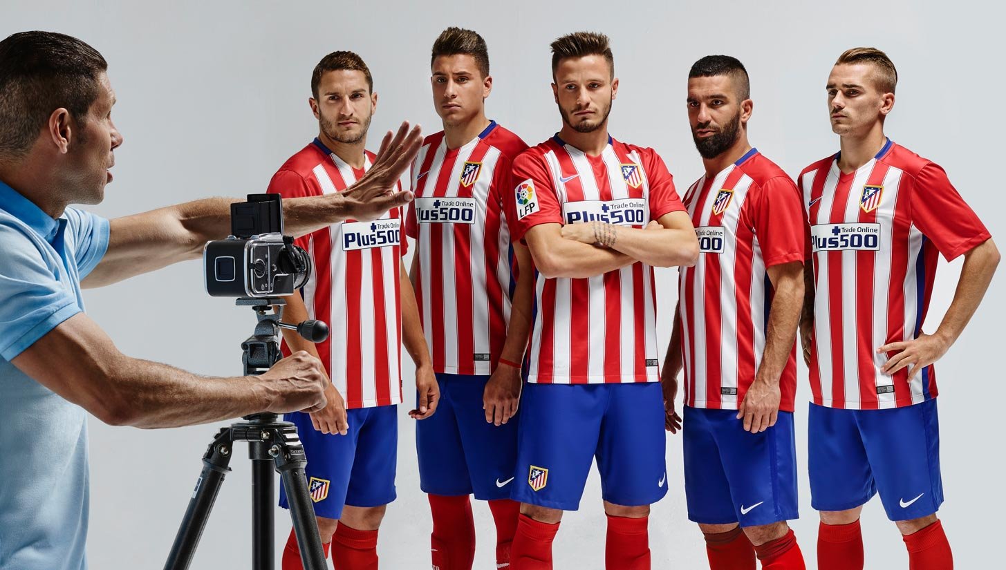 Nike Unveil Atletico Madrid 15/16 Home Shirt - featured image