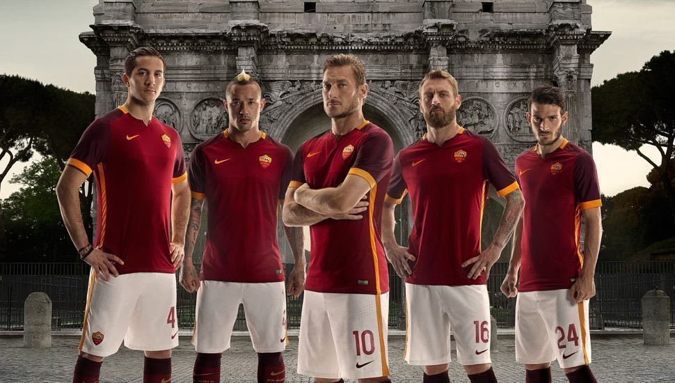 Nike Unveil Roma 15/16 Home Shirt - featured image