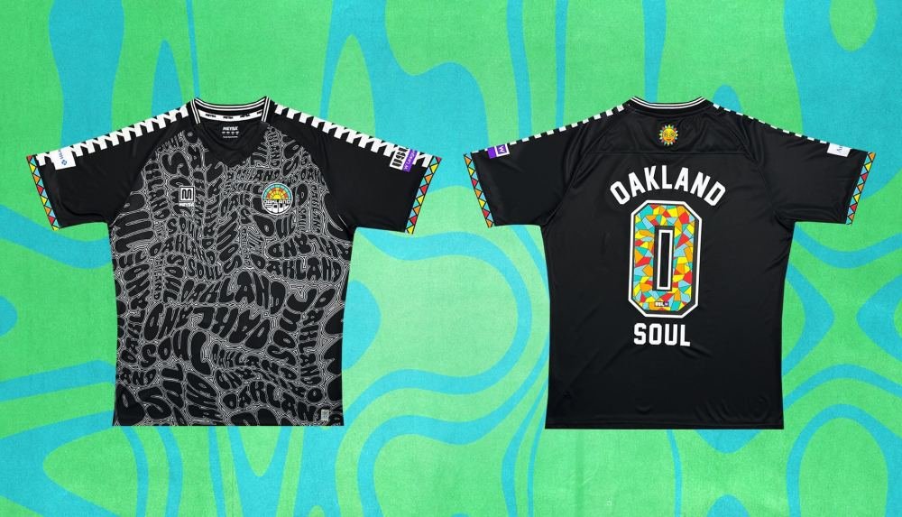 Oakland Soul SC Reveal Inaugural Home & Away Jerseys From Meyba - featured image