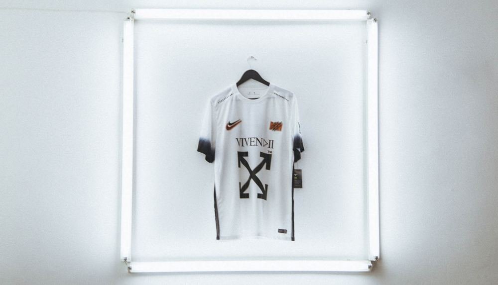 Off-White x Vivendii Showcase Exclusive Nike Football Shirt - featured image