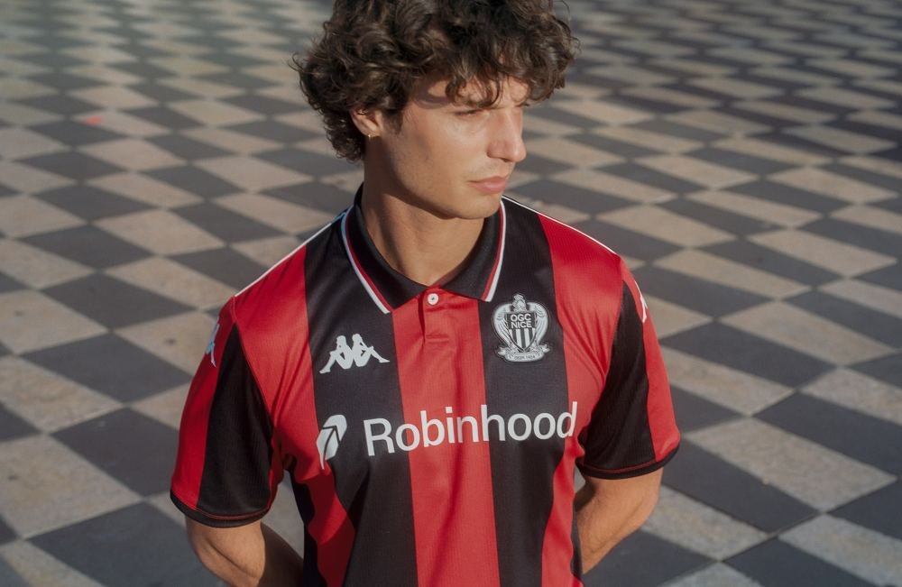 OGC Nice Unveil Refined 25/26 Home Shirt With Kappa - featured image