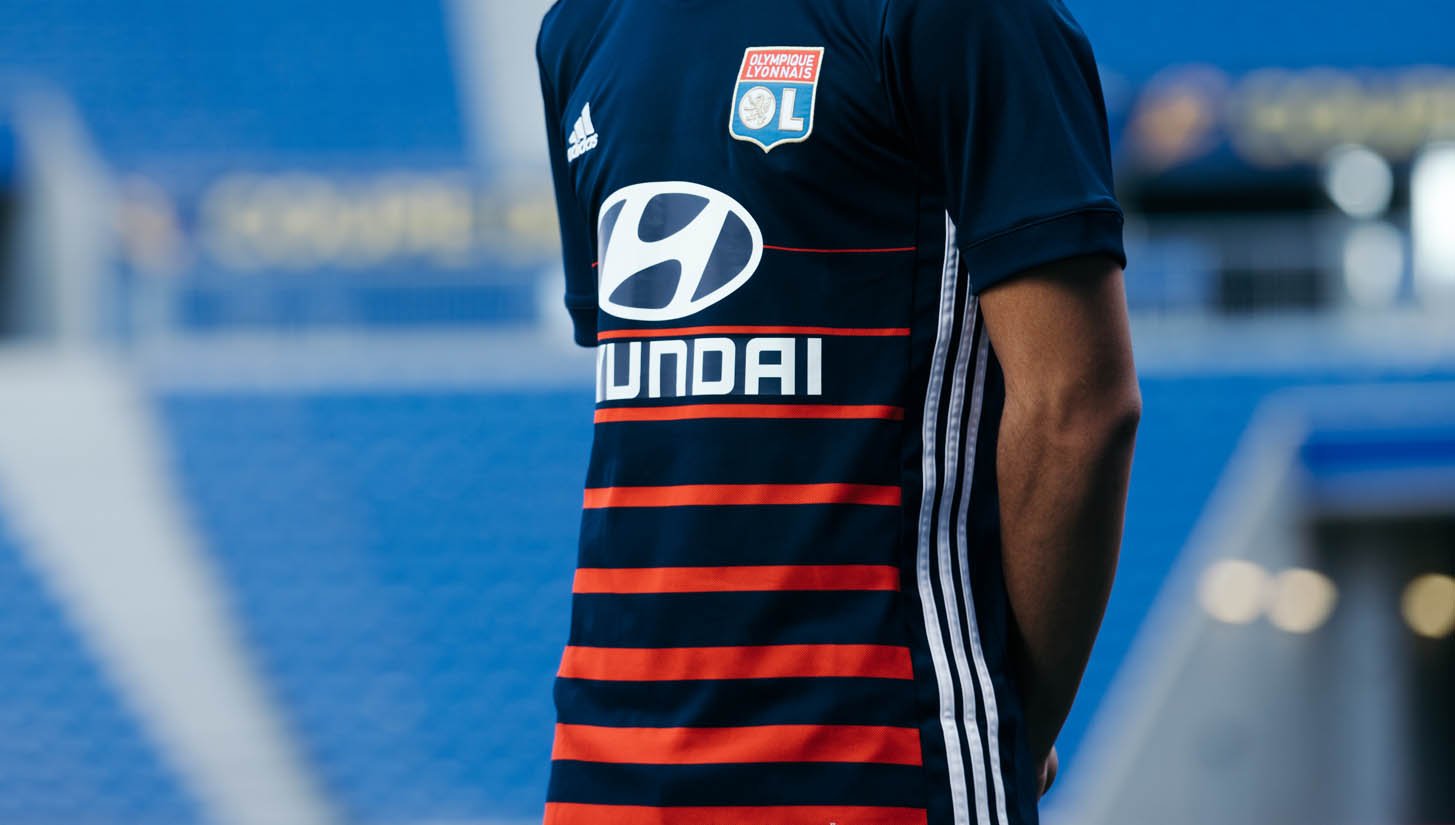 Olympique Lyonnais 17/18 Away Shirt by adidas - featured image