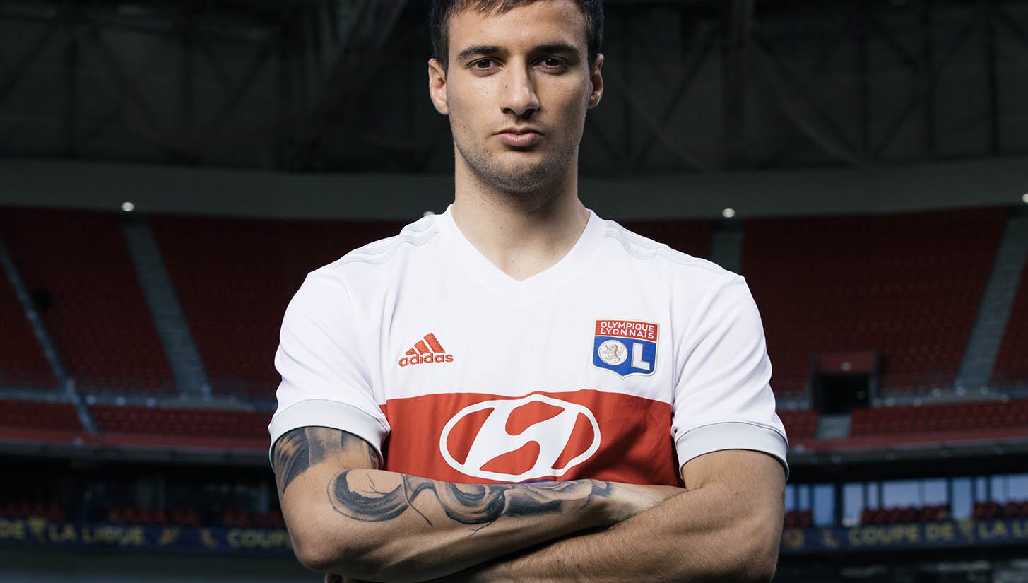 Olympique Lyonnais 17/18 Home Shirt by adidas - featured image