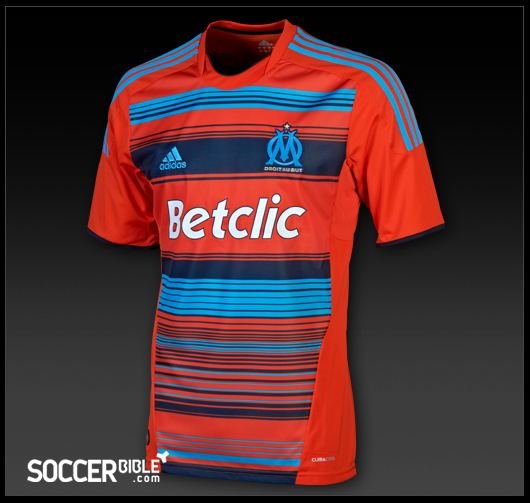 Olympique Marseille Third Shirt 2011-2012 - adidas Football Shirt - featured image