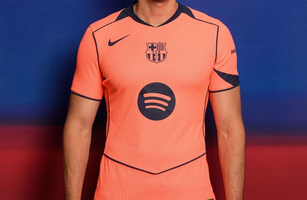 Orange Is Back For Barcelona's 25/26 Third Shirt From Nike - featured image