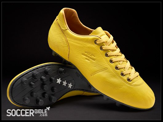 Pantofola d'Oro Lazzarini Vitello Football Boots - Yellow - featured image