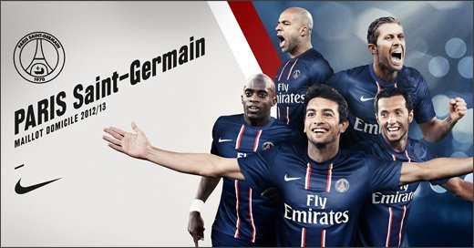 Paris Saint-Germain Home Replica 2012-13 - Nike Football Shirt - featured image