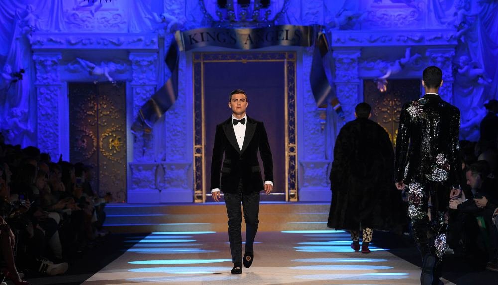 Paulo Dybala Walks The Dolce & Gabbana Show at Milan Fashion Week - featured image