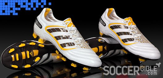 Predator X - White/Brown/Yellow - adidas Power Football Boots - featured image