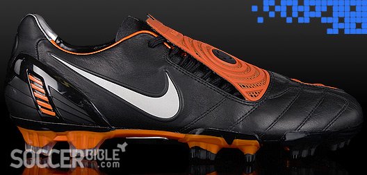 Power Football Boots - Nike T90 Laser II Black/White/Orange Blaze - 12/06/09 - featured image