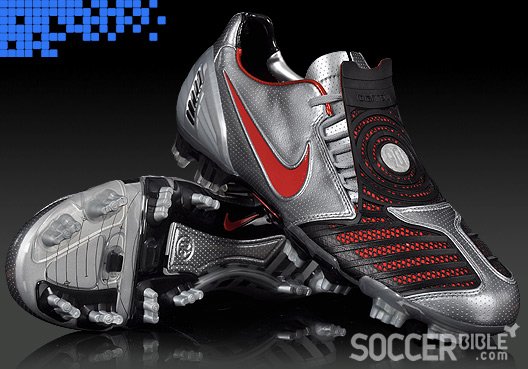 Power Football Boots - Nike T90 Laser II - Silver/Red/Black - 02/09/09 - featured image