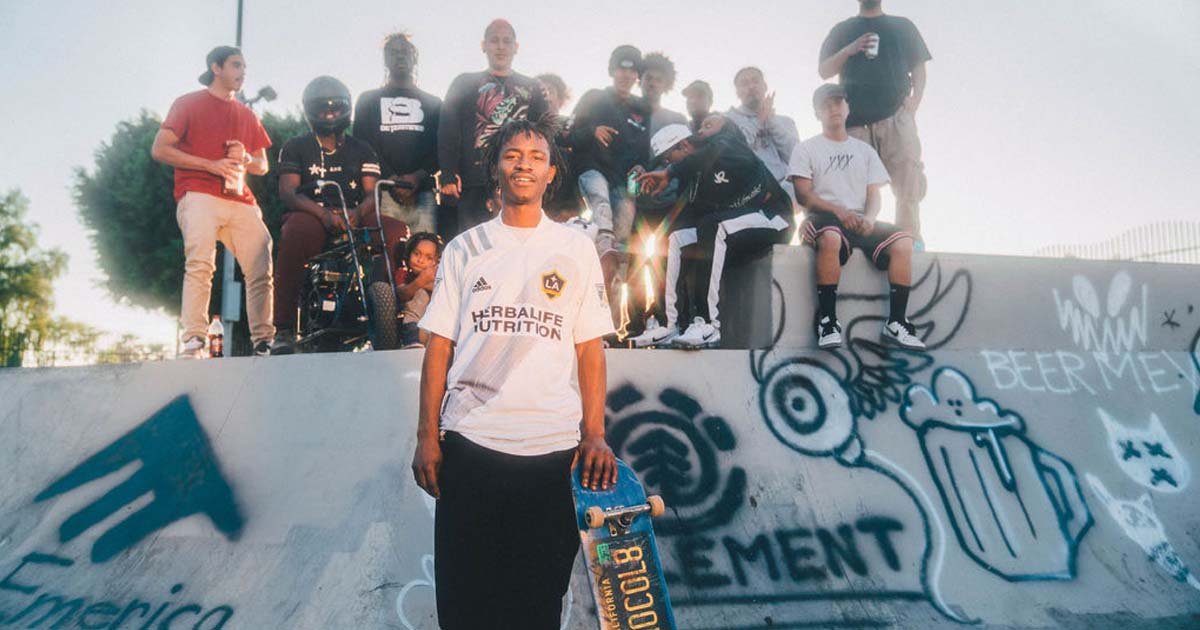 Pro Skater Hakeem Ducksworth Attends First LA Galaxy Game - featured image