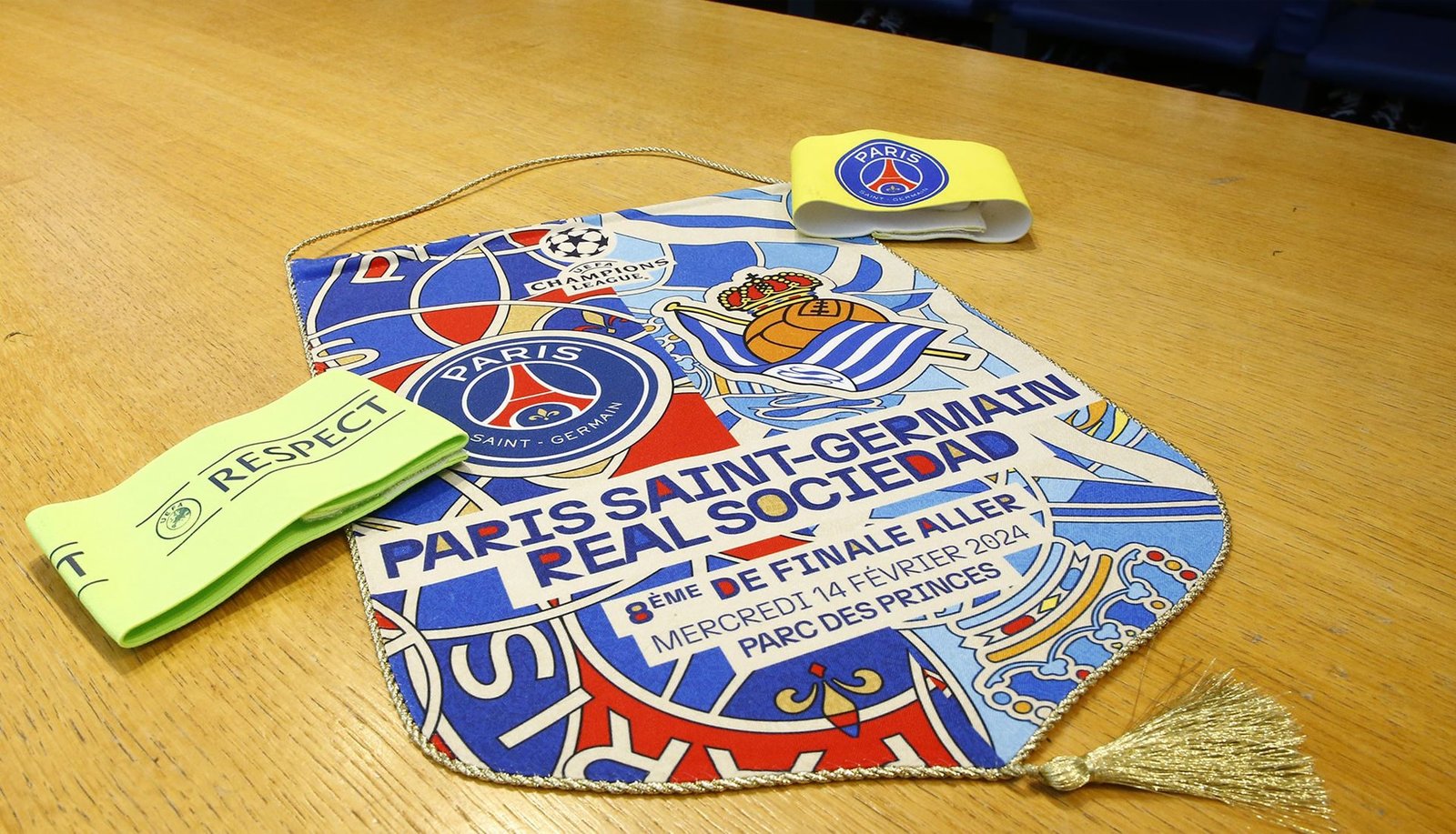PSG Commission Special Pennant For UCL Match Against Sociedad - featured image