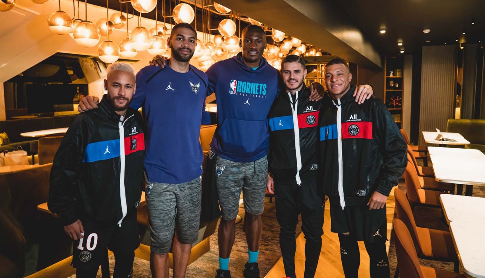 PSG Link Up With Charlotte Hornets Ahead Of Their NBA Season Opener In Paris - featured image