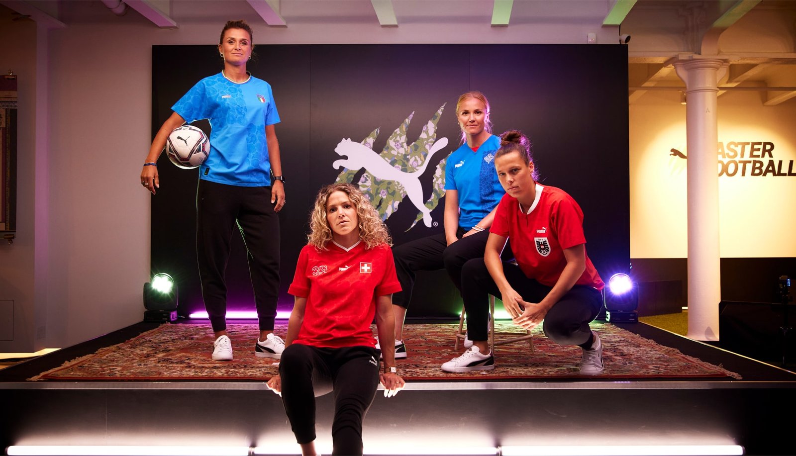 PUMA Collaborate With LIBERTY For Women's National Team Home Kits - featured image