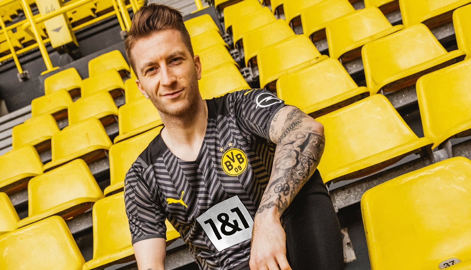 PUMA Drop Borussia Dortmund 21/22 Away Shirt - featured image