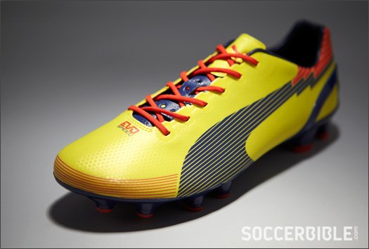 Puma evoSPEED 1 Graphic Football Boots - Yellow/Blue/Scarlet - featured image