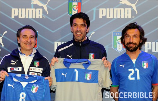 PUMA & Italy Unveil 2013 Confederations Cup Kit - featured image