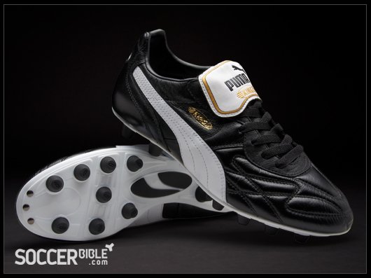 Puma King Top 1982 K di Football Boots - Black/White/Gold - featured image
