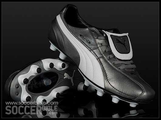Puma King XL Football Boots - Aged Silver/White/Black - featured image