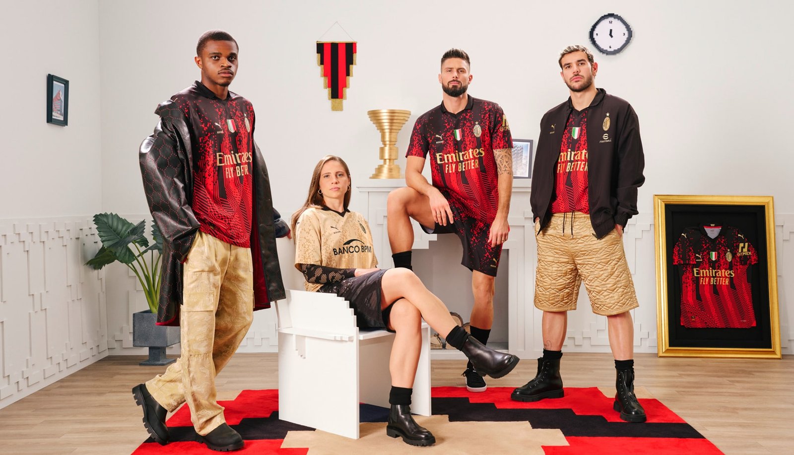 PUMA & Koche Combine For AC Milan 4th Shirt & Collection - featured image