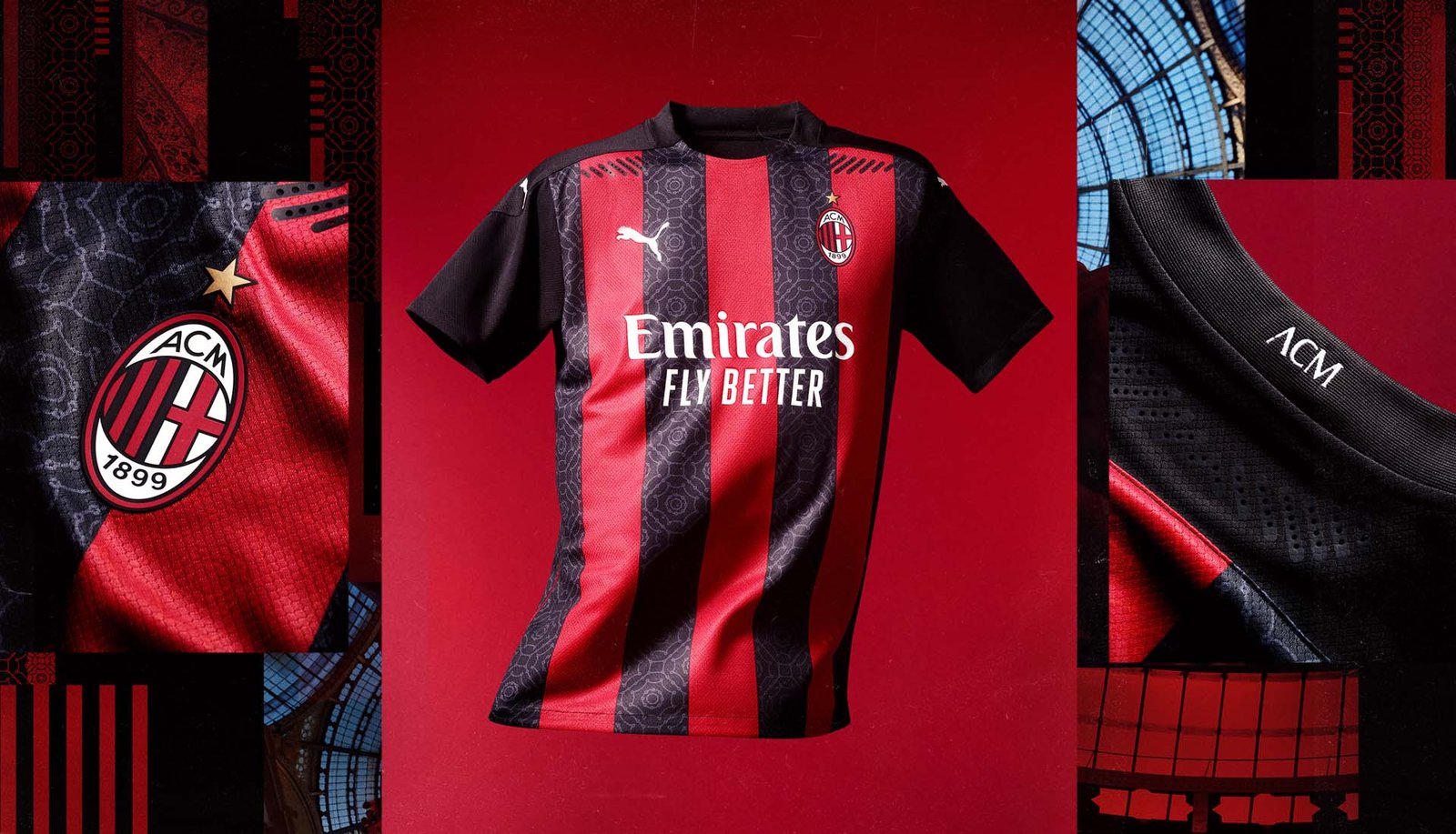 PUMA Launch AC Milan 20/21 Home Shirt - featured image