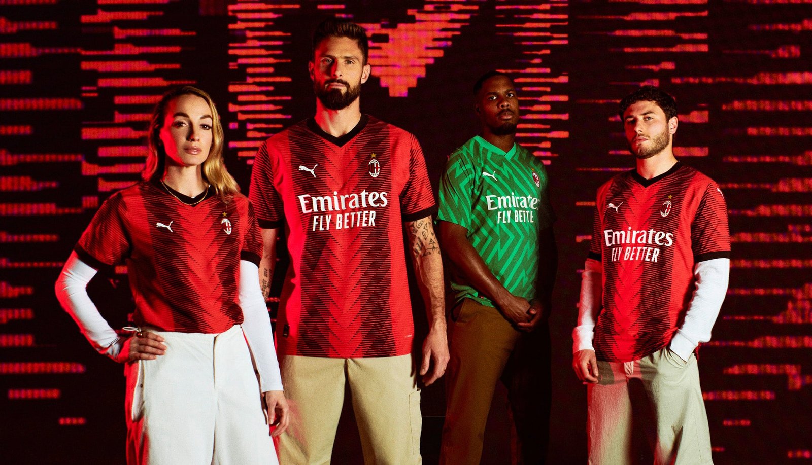 PUMA Launch AC Milan 23/24 Home Shirt - featured image