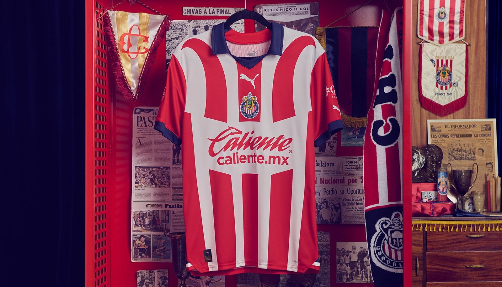 PUMA Launch Chivas 23/24 Home Shirt - featured image