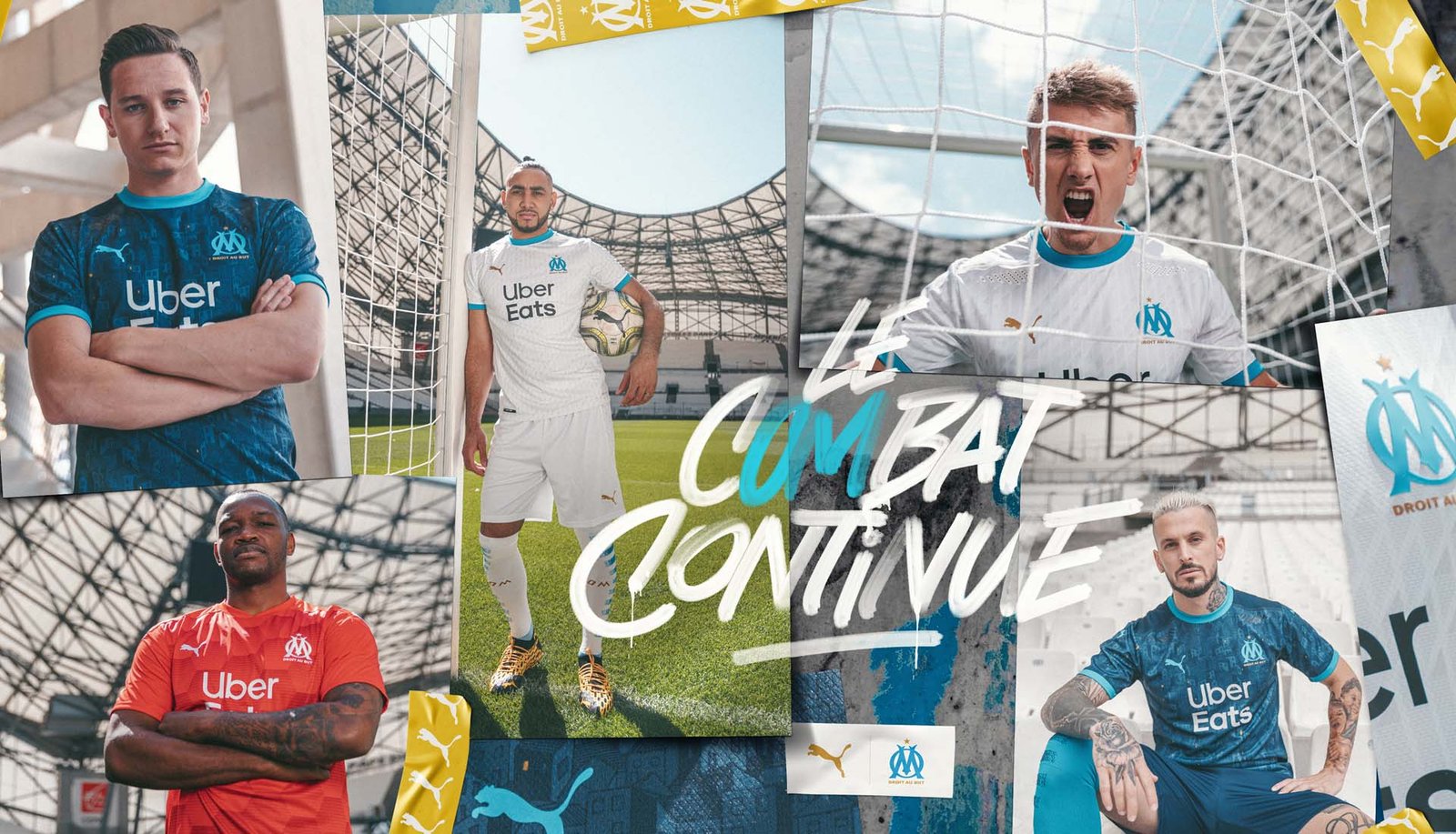 PUMA Launch Marseille 20/21 Home & Away Shirts - featured image