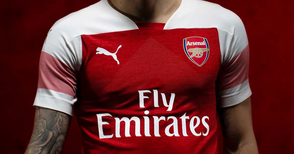 PUMA Launch The Arsenal 2018/19 Home Shirt - featured image