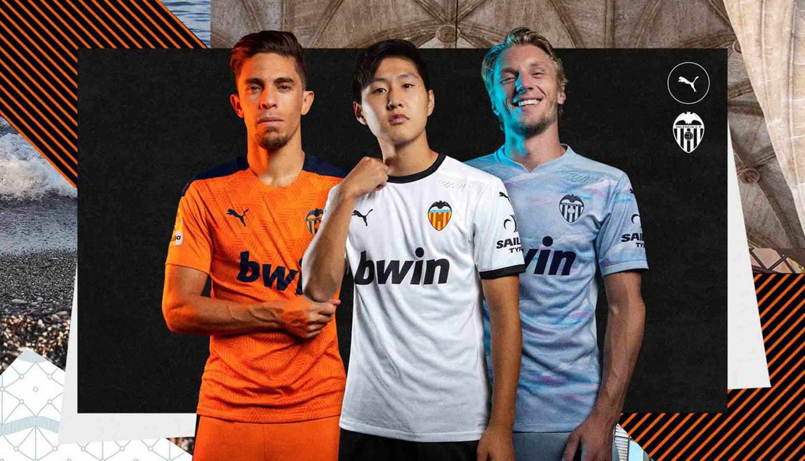 PUMA Launch Valencia 20/21 Home, Away & Third Shirts - featured image