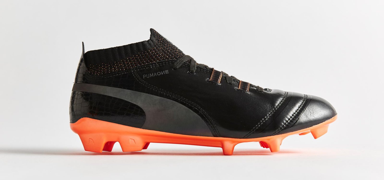 PUMA One Lux "Black/Shocking Orange" - featured image