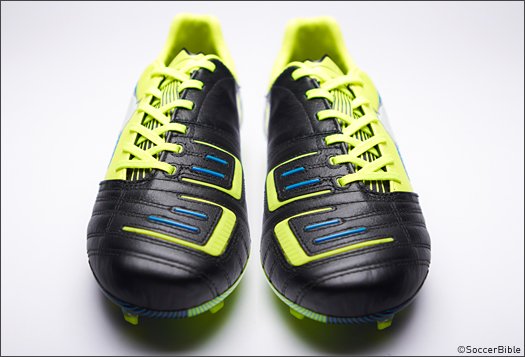 PUMA PowerCat 1.12 Football Boots - Black/Yellow/White/Blue - featured image