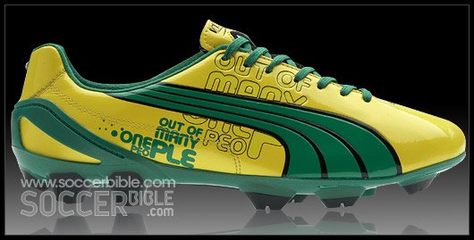Puma v1.10 Lightning SL Football Boots - Team Yellow/Amazon Green Heather/Black - featured image