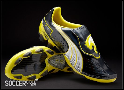 Puma V1.11 Football Boots – Black/White/Blazing Yellow - featured image