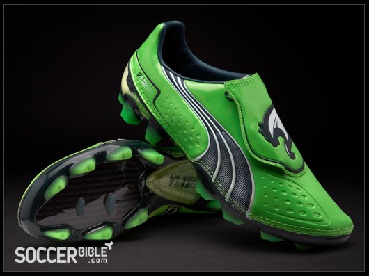 Puma v1.11 Football Boots – Green/Navy/White - featured image