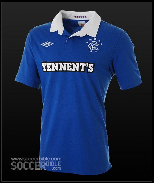 Rangers Home 10/11 Umbro Football Shirt - featured image