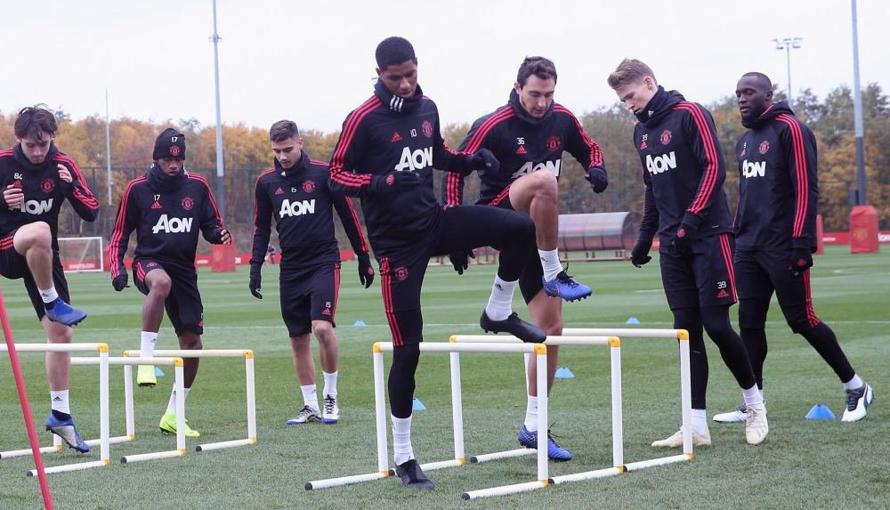 Rashford & Milner Train In Mystery Black-Out Nike Boot - featured image