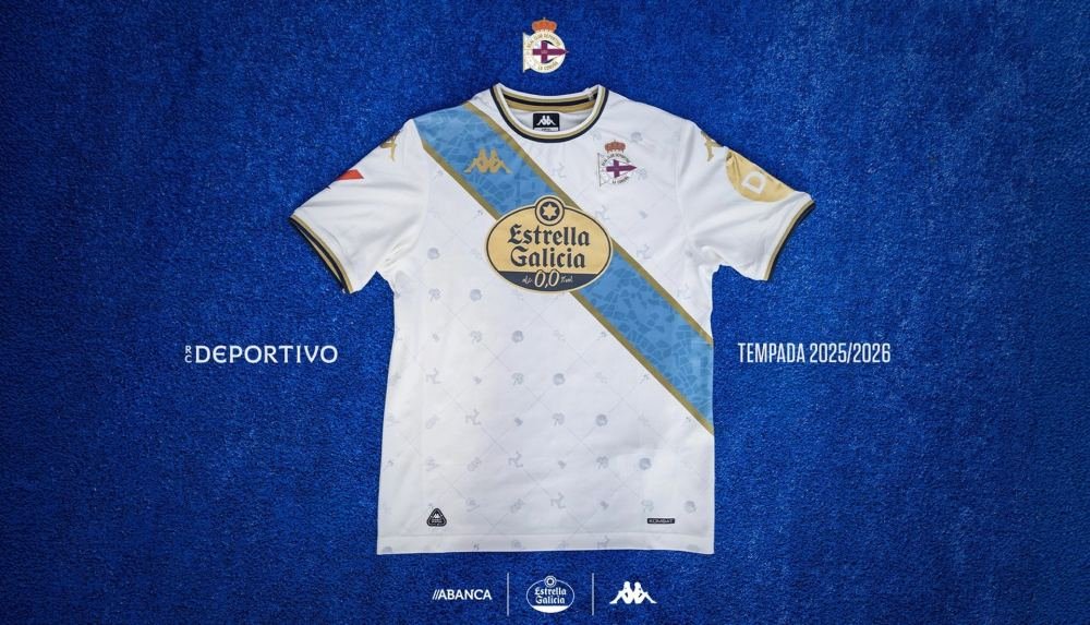 RC Deportivo Drop Galicia-Inspired 25/26 Third Shirt With Kappa - featured image