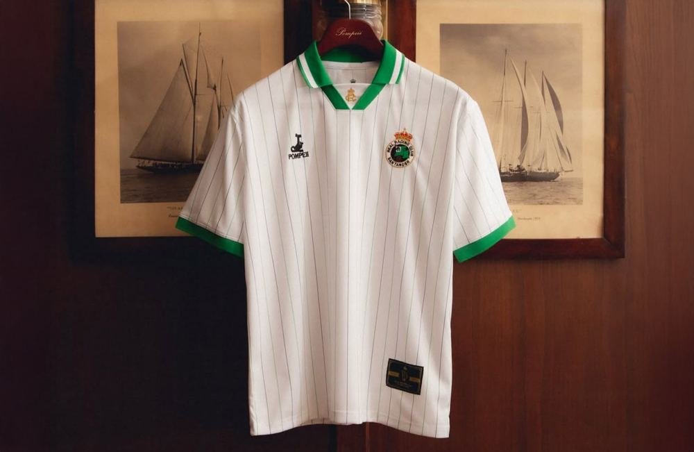 Real Racing Club De Santander Team up With Pompeii To Unveil Special Edition Anniversary Kit - featured image