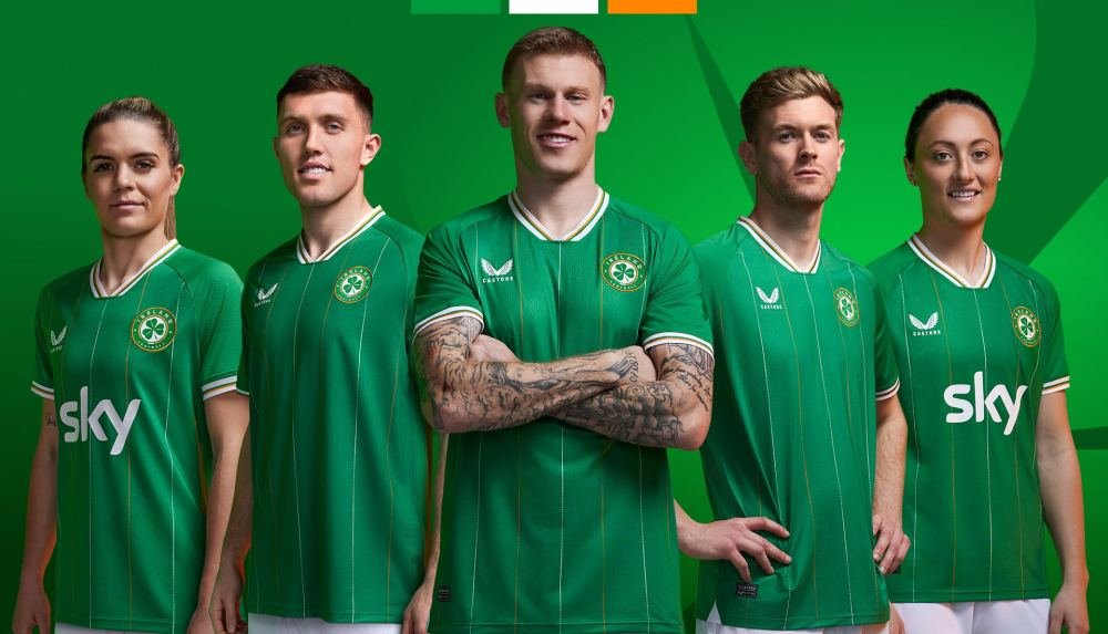 Republic Of Ireland & Castore Unveil 2023 Home Shirt - featured image