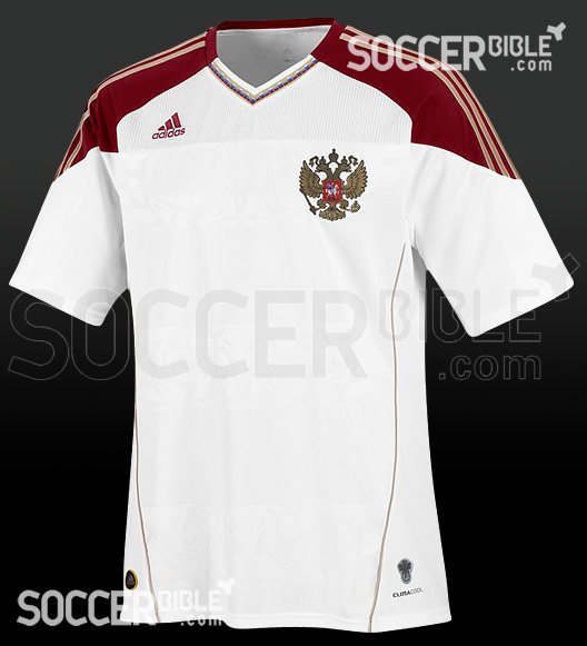 Russia Away 2010/12 adidas Football Shirt - featured image
