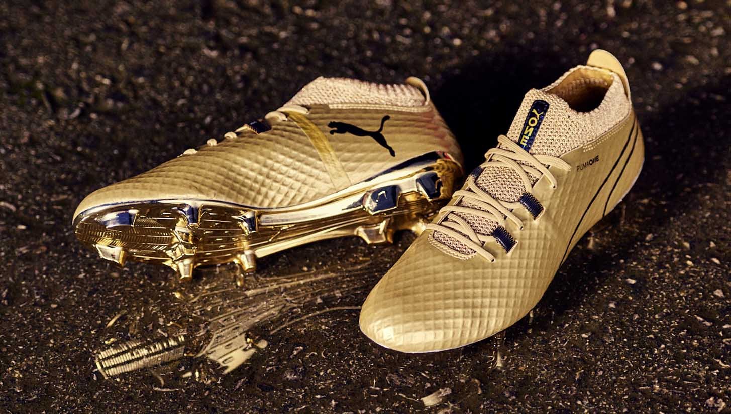 Sergio Aguero Special Edition PUMA One "Gold" - featured image