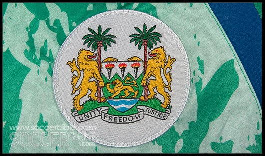 Sierra Leone Home 10/12 Hummel Football Shirt - featured image