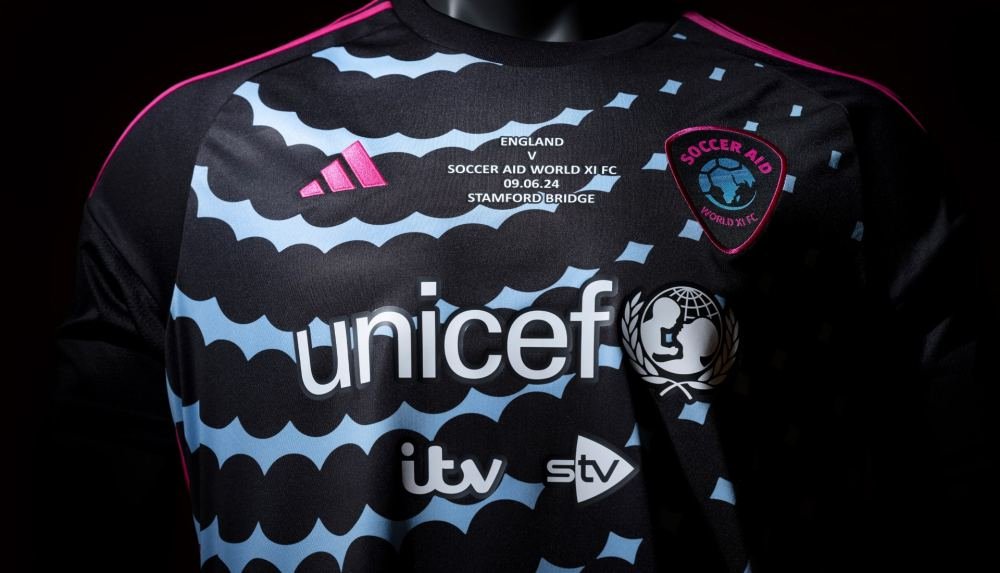 Soccer Aid & adidas Announce New Partnership With 2024 World XI Shirt - featured image